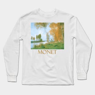 Spring in Argenteuil by Claude Monet Long Sleeve T-Shirt